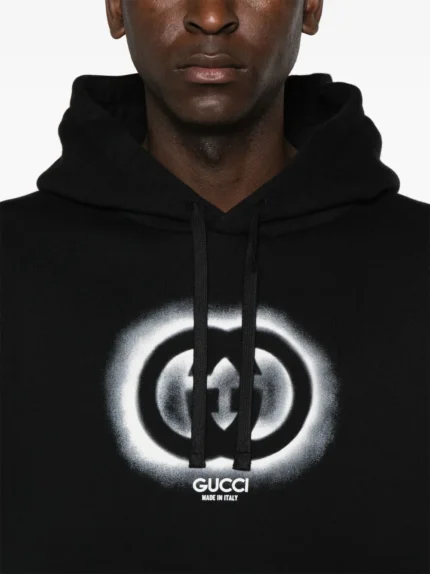 GG FADE AWAY LOGO HOODIE - Image 4