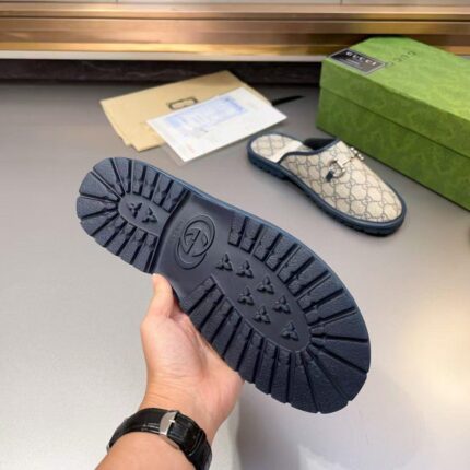 HORSEBIT LEATHER BACKLESS LOAFER - Image 4