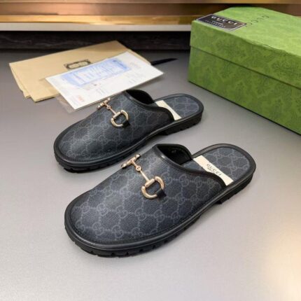 HORSEBIT LEATHER BACKLESS LOAFER - Image 8