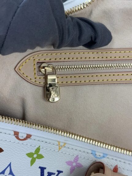 WHITE MULTICOLORED MONOGRAM - Image 12