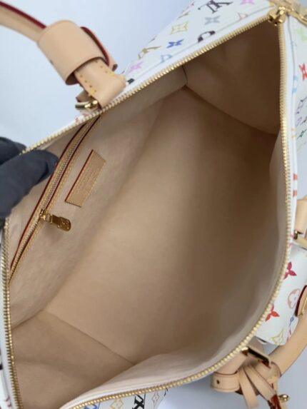 WHITE MULTICOLORED MONOGRAM - Image 9