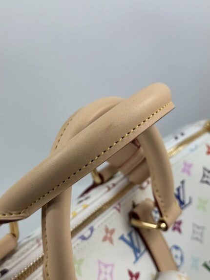 WHITE MULTICOLORED MONOGRAM - Image 4