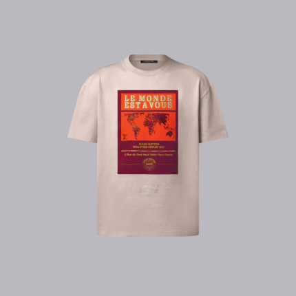 LE MONDE CREW NECK TSHIRT