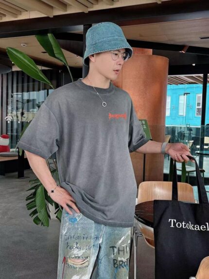 OVERSIZED BACK PRINT TSHIRT - Image 9