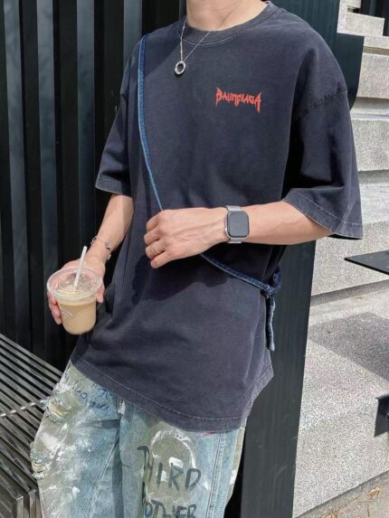 OVERSIZED BACK PRINT TSHIRT - Image 7