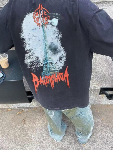 OVERSIZED BACK PRINT TSHIRT - Image 5