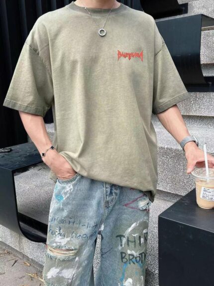 OVERSIZED BACK PRINT TSHIRT - Image 10