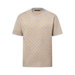 GREY MONOGRAM KNIT CREW NECK