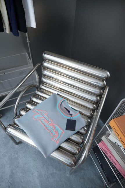 DOLFIN LOGO KNIT CREW NECK - Image 3