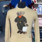 BEIGE SHE BEAR PULLOVER