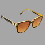 AMBER STRIPE SUNGLASSES