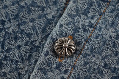 OVERSIZED DENIM CROSS SHIRT - Image 4