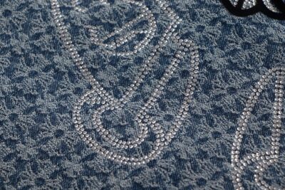 OVERSIZED DENIM CROSS SHIRT - Image 5