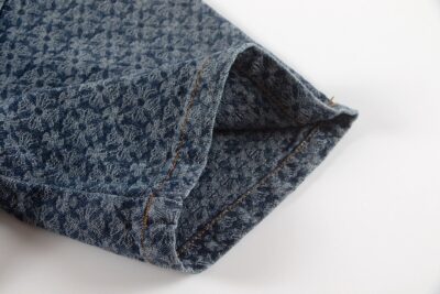 OVERSIZED DENIM CROSS SHIRT - Image 6