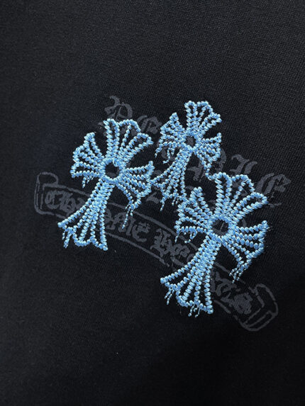 RELAXED CROSS EMBROIDERY TEE - Image 9