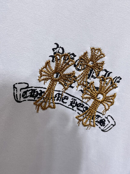 RELAXED CROSS EMBROIDERY TEE - Image 3
