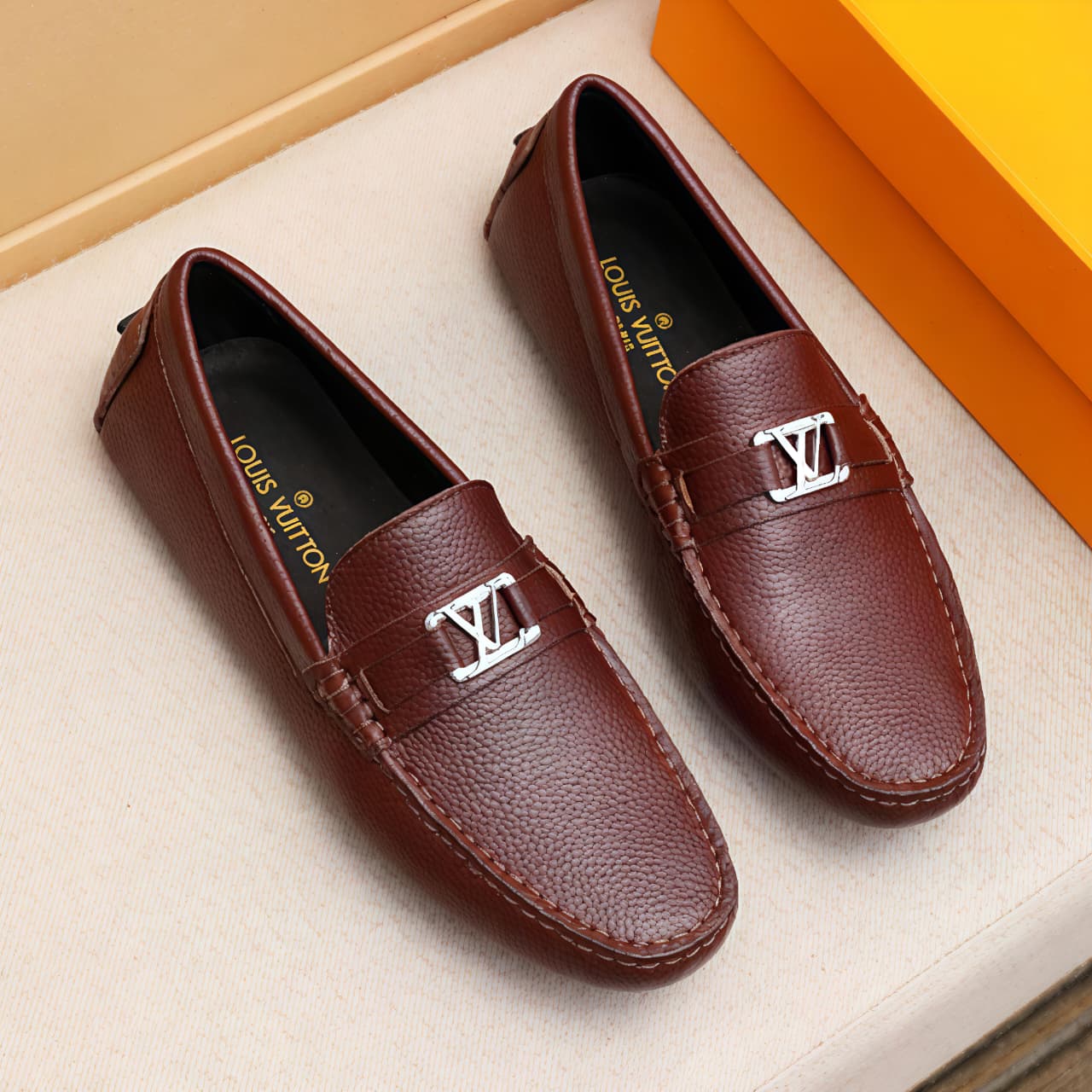 28364614-1757765835238 CHESTNUT LOAFERS - Image 1