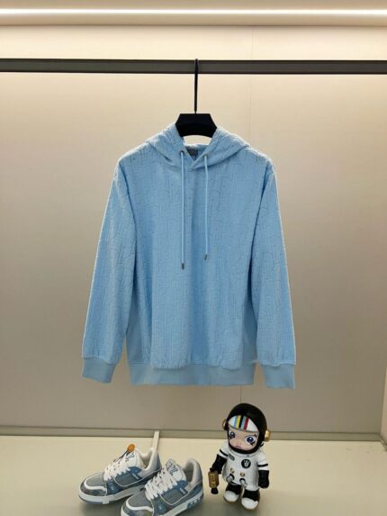 VELVET ALL OVER HOODIE - Image 4