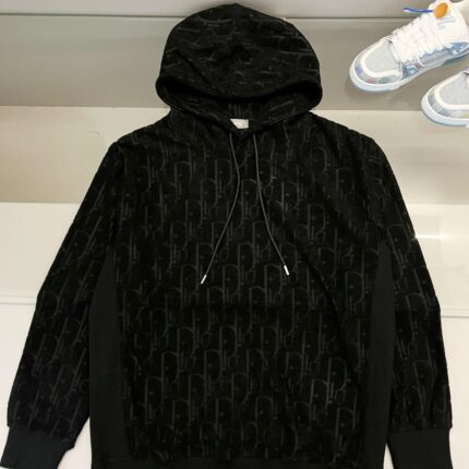 VELVET ALL OVER HOODIE - Image 6