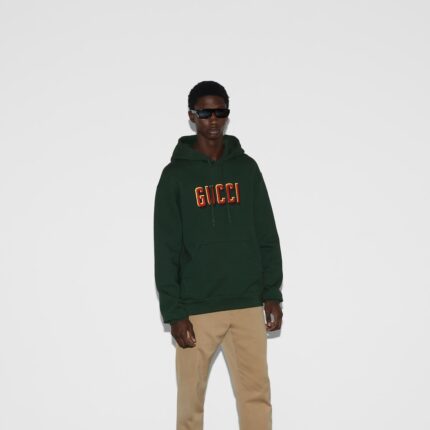GLITCH LOGO HOODIE - Image 4