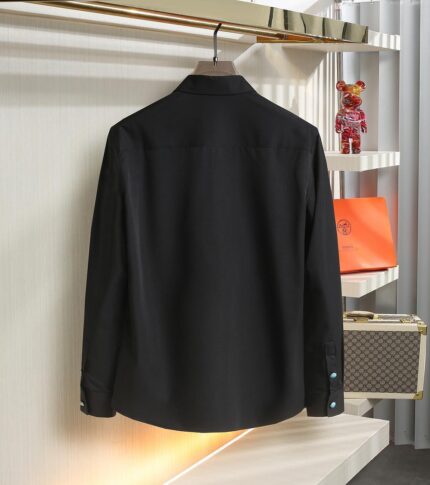 CRYSTAL MONOGRAM DRESS SHIRT - Image 4