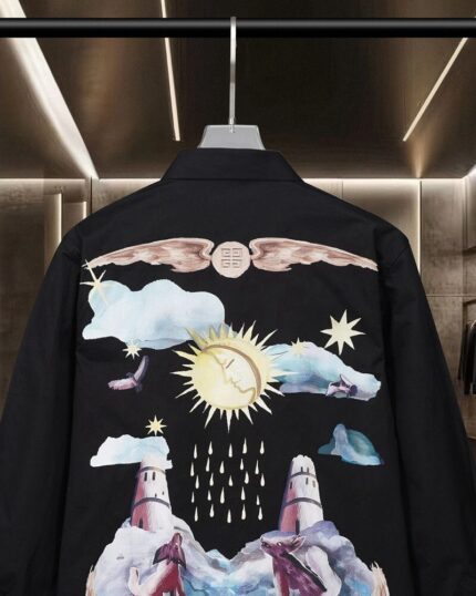 BLACK BACK DESIGNE SHIRT - Image 3