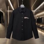 BLACK BACK DESIGNE SHIRT