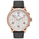 TH WHITE GOLD CLASSIC WATCH