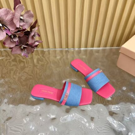 DENIM PINK SLIPPER - Image 4