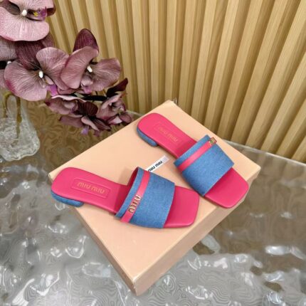 DENIM PINK SLIPPER - Image 5