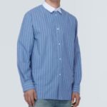 STRIPED POPLIN SHIRT