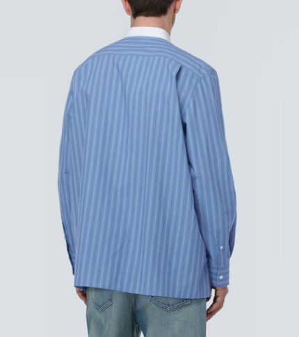 STRIPED POPLIN SHIRT - Image 3
