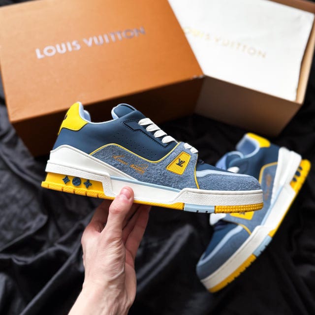 29615439-1761752553528 BLUE SUEDE TRAINER - Image 1