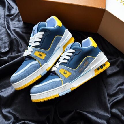 BLUE SUEDE TRAINER - Image 6