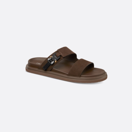 AQUA SANDAL DEEP BROWN SUEDE - Image 4