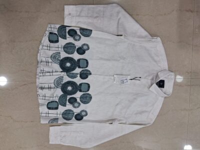 HUNT CLUB Men’s Designer Geometric Print Casual Shirt