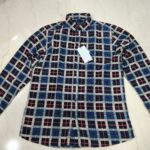 Men’s Smart Casual Windowpane Check Shirt