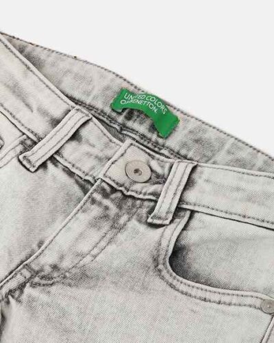 UNITED COLORS OF BENETTON Solid Slim Fit Jeans - Image 4