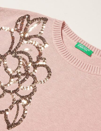 PINK SWEATER TOP - Image 3