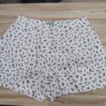 BENETTON Womens High Waist Casual Shorts