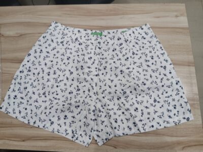 BENETTON Womens High Waist Casual Shorts