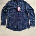 HUNT CLUB Men’s Navy Printed Full Sleeve Shirt