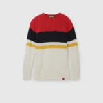 Regular Fit Round Neck Printed Sweater