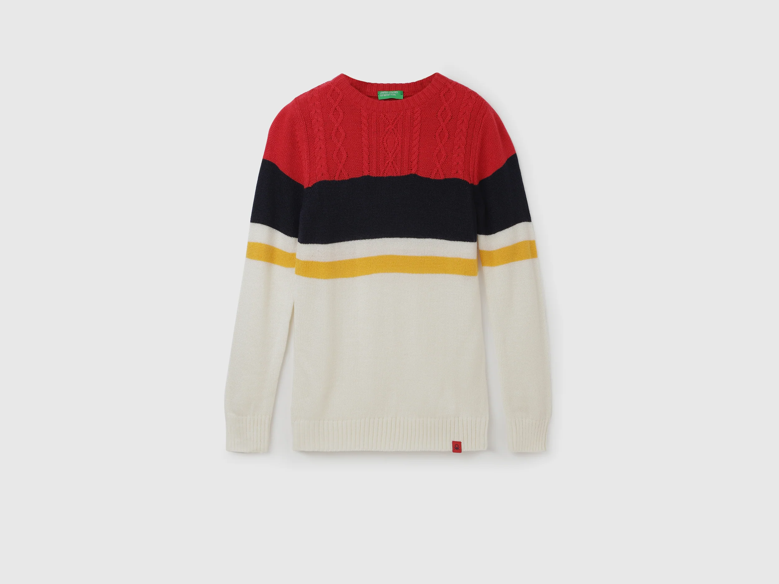 ahxtiedn3wwzntawv8sr (1) Regular Fit Round Neck Printed Sweater - Image 1