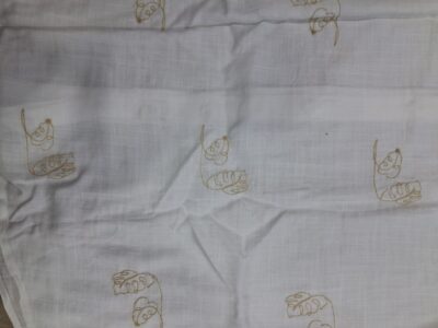 HUNT CLUB Men’s White Minimal Line Print Full-Sleeve Shirt - Image 3