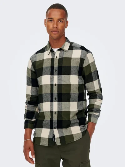 hunt club gudmund check shirt
