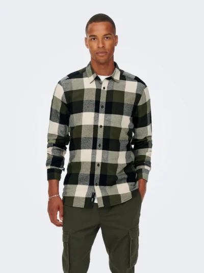 hunt club gudmund check shirt - Image 3