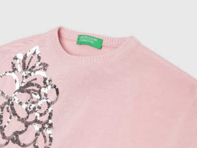 PINK SWEATER TOP - Image 2